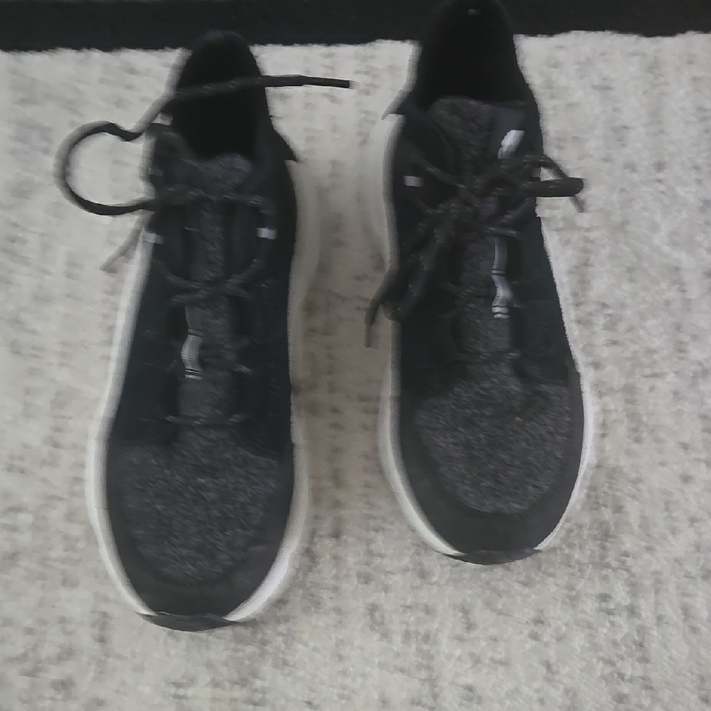 Stylish Black and Gray Sneakers